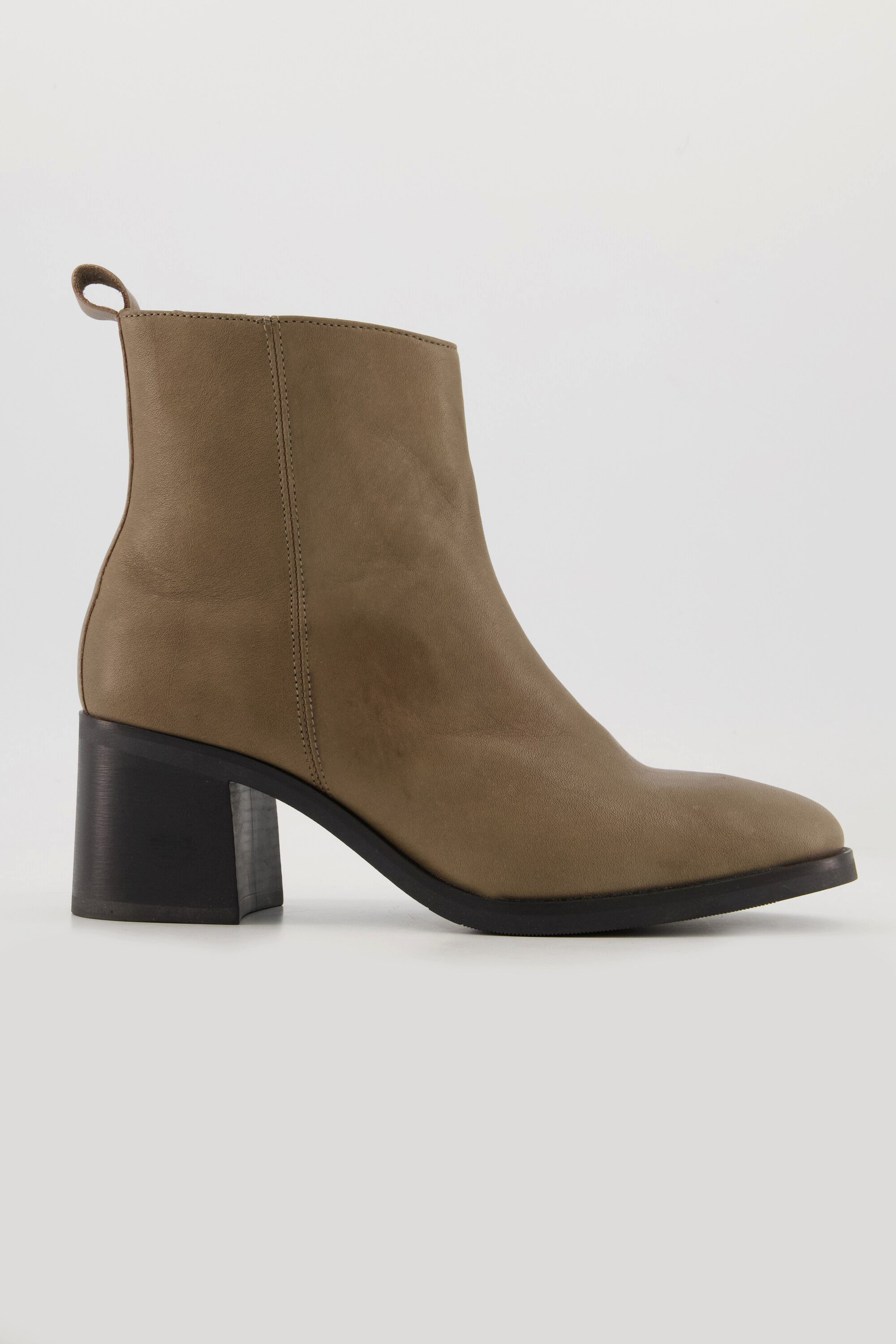 Ulla Popken Leder-Stiefeletten Nappaleder Lederfutter Weite günstig online kaufen