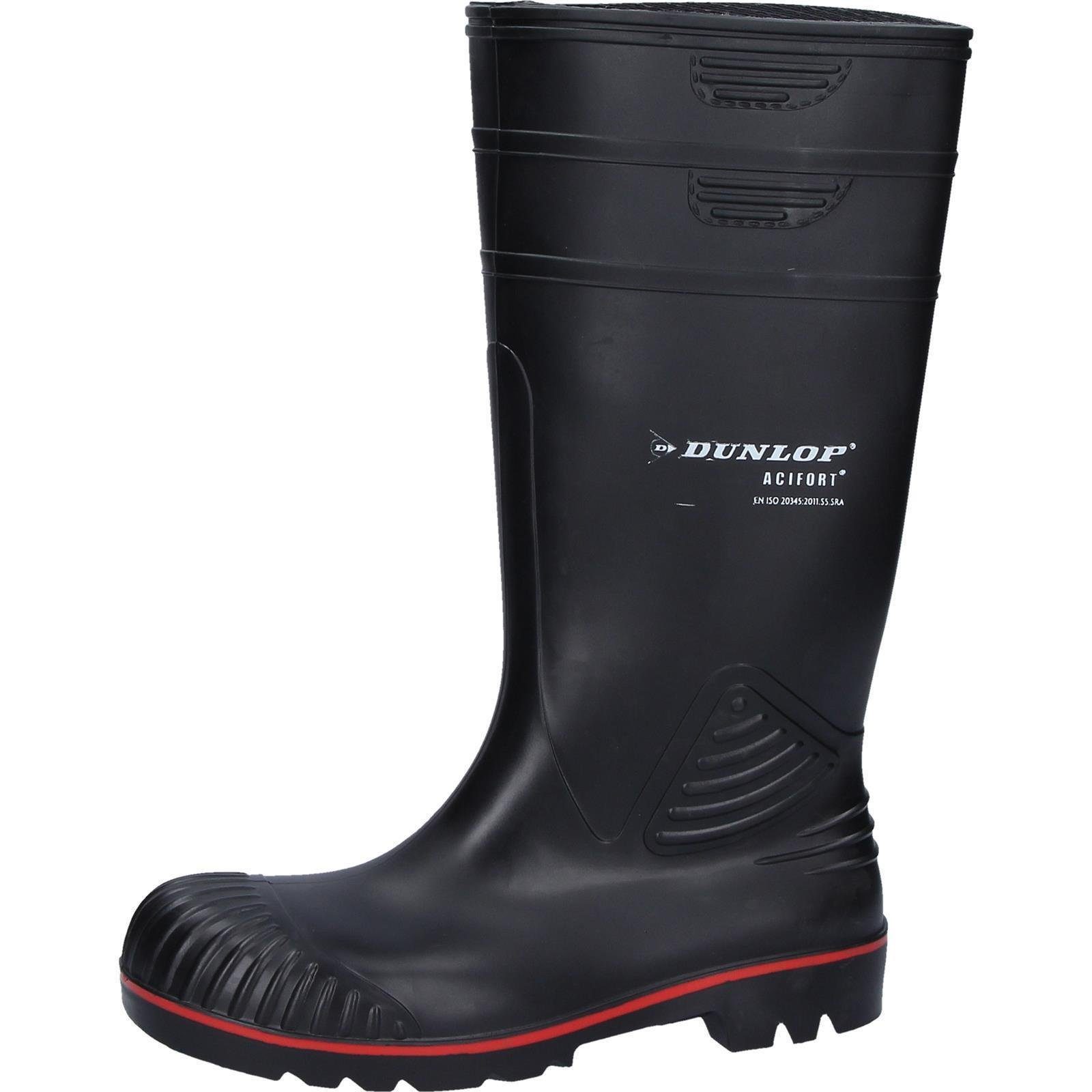 Schuhe Sicherheitsschuhe Dunlop Dunlop Stiefel ACIFORT schwarz S5 Sicherheitsstiefel