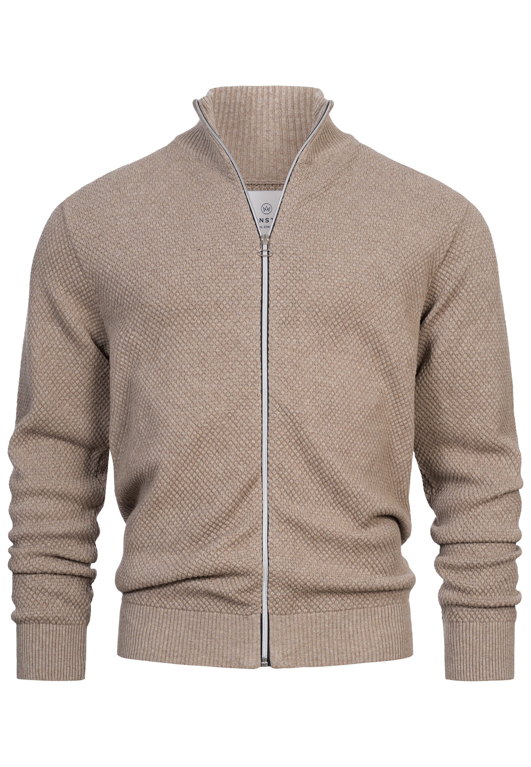 Kronstadt Sweatjacke KSErik Zip Feinstrickjacke mit günstig online kaufen