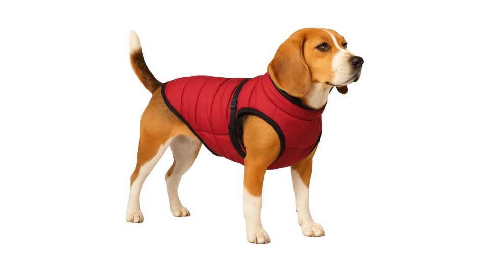 Tiermantel Nobby Hundemantel Salus 2 in 1 bordeaux