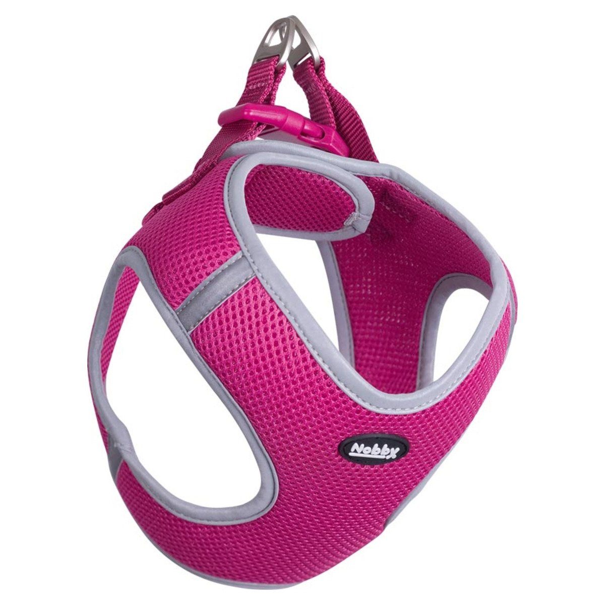 Hunde-Geschirr Mesh Geschirr Delight himbeere