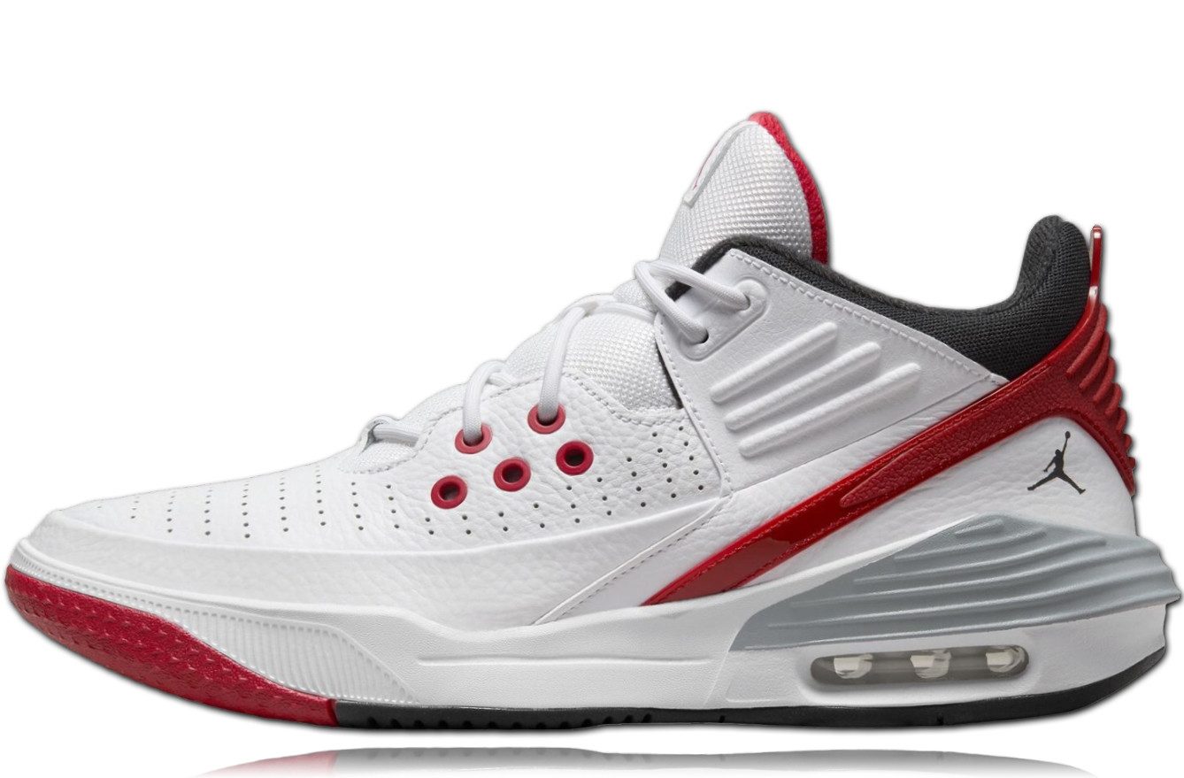Nike JORDAN MAX AURA 5 WHITE/BLACK-VARSITY RED-WO Sneaker