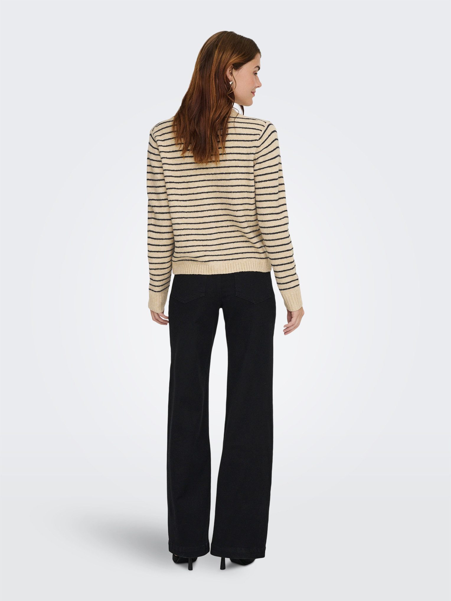 ONLY Strickjacke ONLCHESTER LIFE LS STRIPE CARDI CC KNT