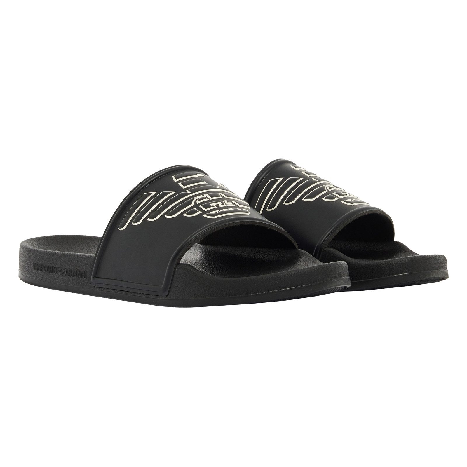Emporio Armani Badeschuh Badepantolette mit Logo