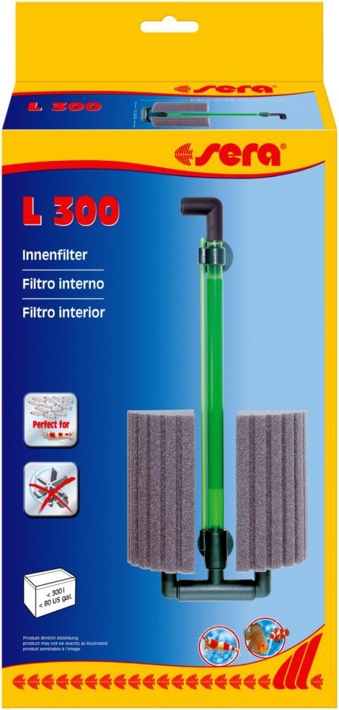 Aquariumfilter sera Schaumstoff-Innenfilter L 300