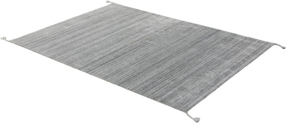 Teppich Alura, SCHÖNER WOHNEN-Kollektion, rechteckig, Höhe: 8 mm,  Hochwertiger Viskoseanteil, Wohnzimmer