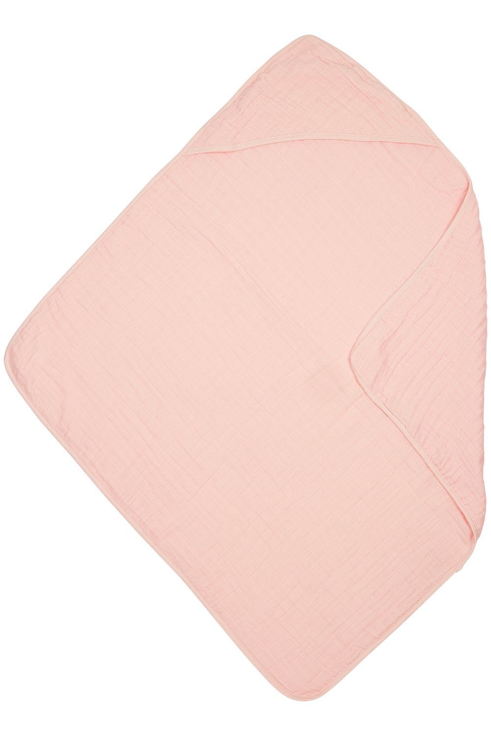Pink, Baby Kapuzenhandtuch 80x80cm Soft (1-St), Jersey Uni Meyco