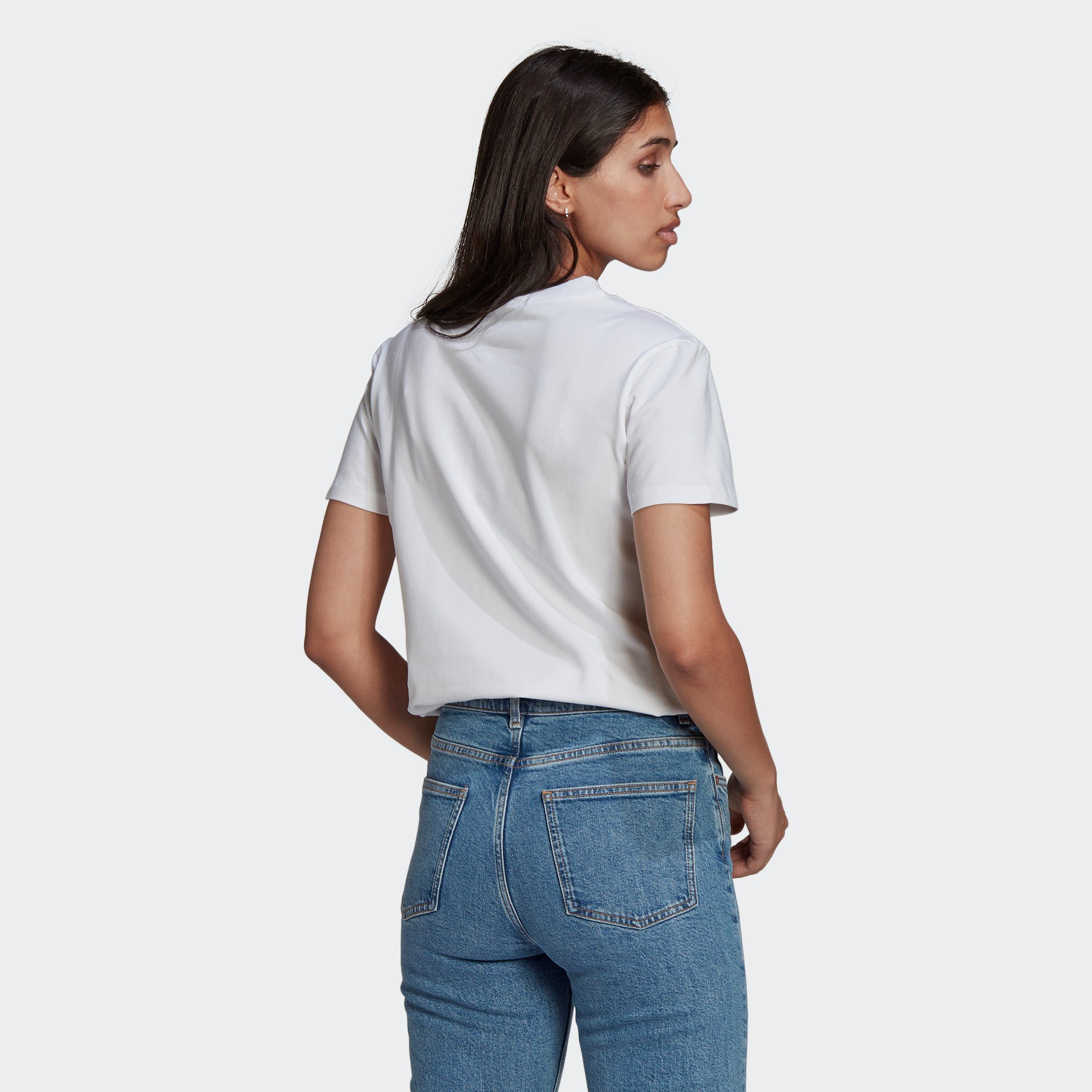 T-Shirt ADICOLOR TREFOIL Originals WHITE adidas CLASSICS