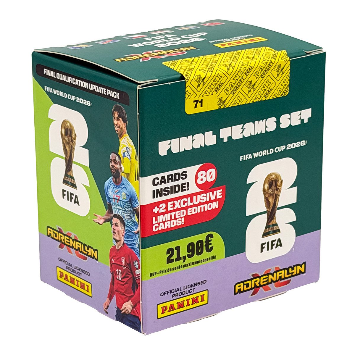 Panini Sammelkarte FIFA World Cup Adrenalyn XL 2026 - 1 Final Team Set