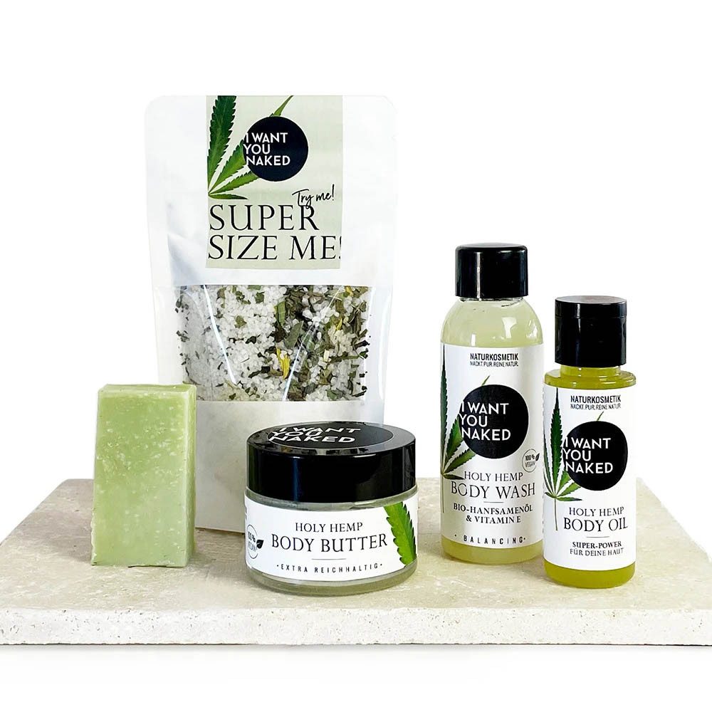I WANT YOU NAKED Körperpflegemittel Holy Hemp Hanfsamenöl - Beauty Box