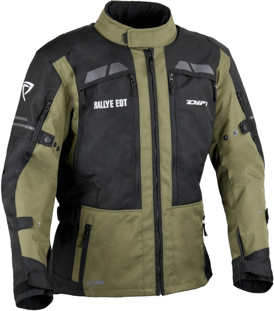 DIFI Motorradjacke Granada Aerotex wasserdichte Motorrad Textiljacke herausnehmbares Innenfutter,wasserdicht