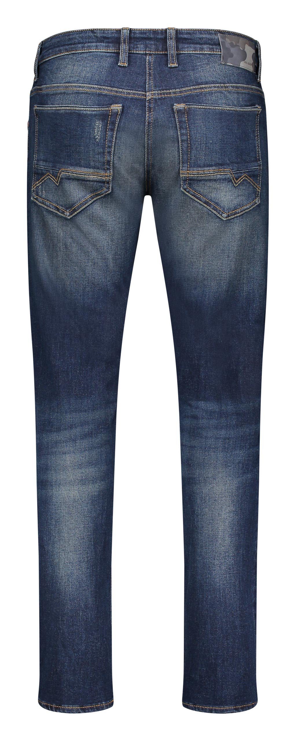 MAC MAC ARNE 0517-00-1973L-H688 PIPE 5-Pocket-Jeans 3D wash darkblue vintage
