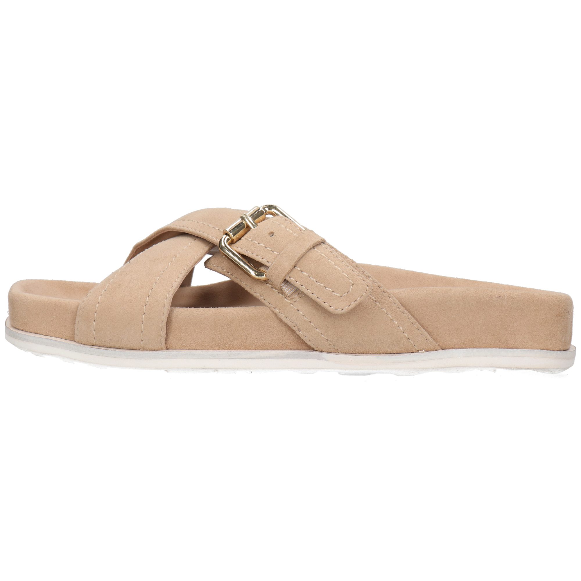 Melvin & Hamilton Amara 11 Leder-Pantoletten für Damen Pantolette Plateausohlen, Echtes Leder