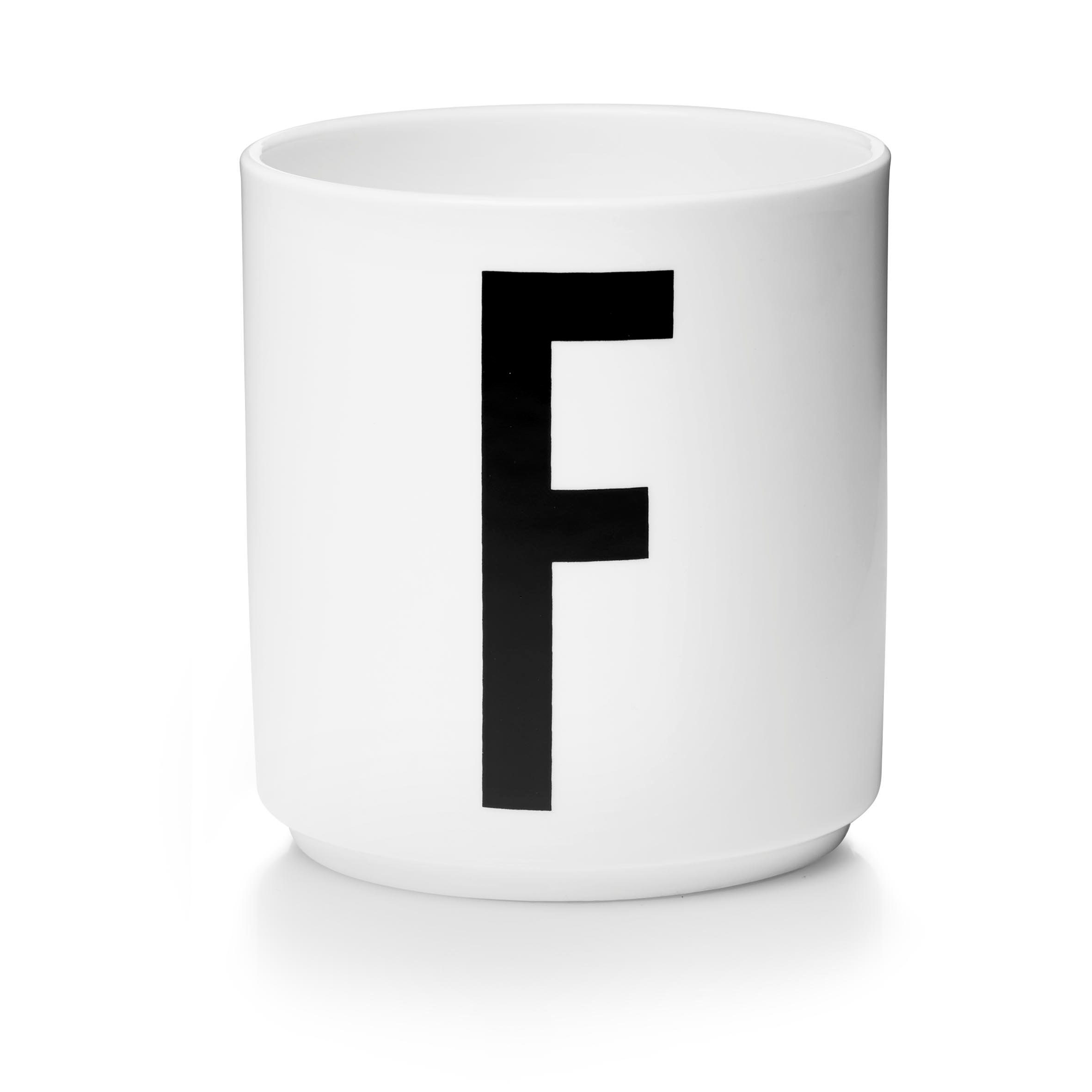 Becher Porzellanbecher Weiß F