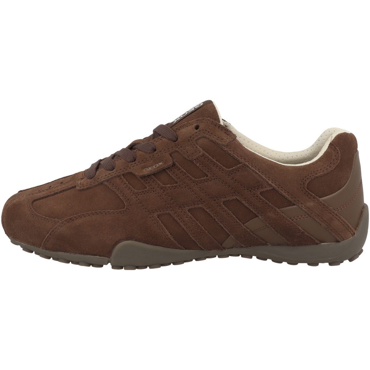 Geox U Snake A Herren Sneaker Turnschuhe, Sportschuhe, Freizeitschuhe, Halbschuhe, Schnürschuhe