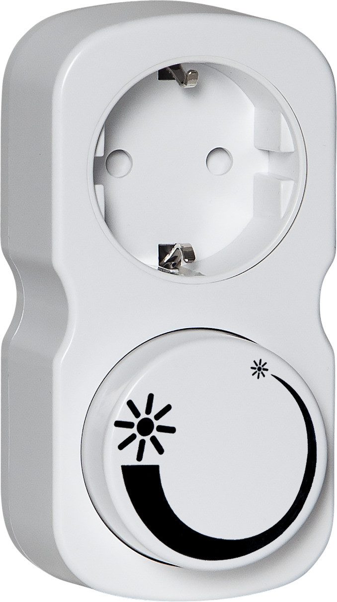 STAR TRADING Drehdimmer Dimmer"Plug in Dimmer", 0-200VA, (924939921)