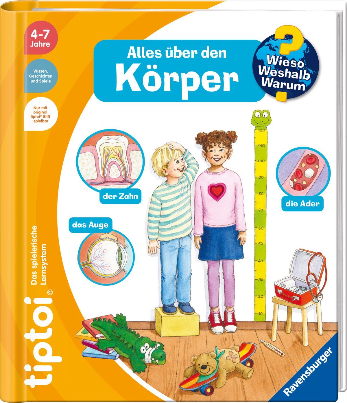 Buch tiptoi® Wieso? Weshalb? Warum? Alles über den Körper