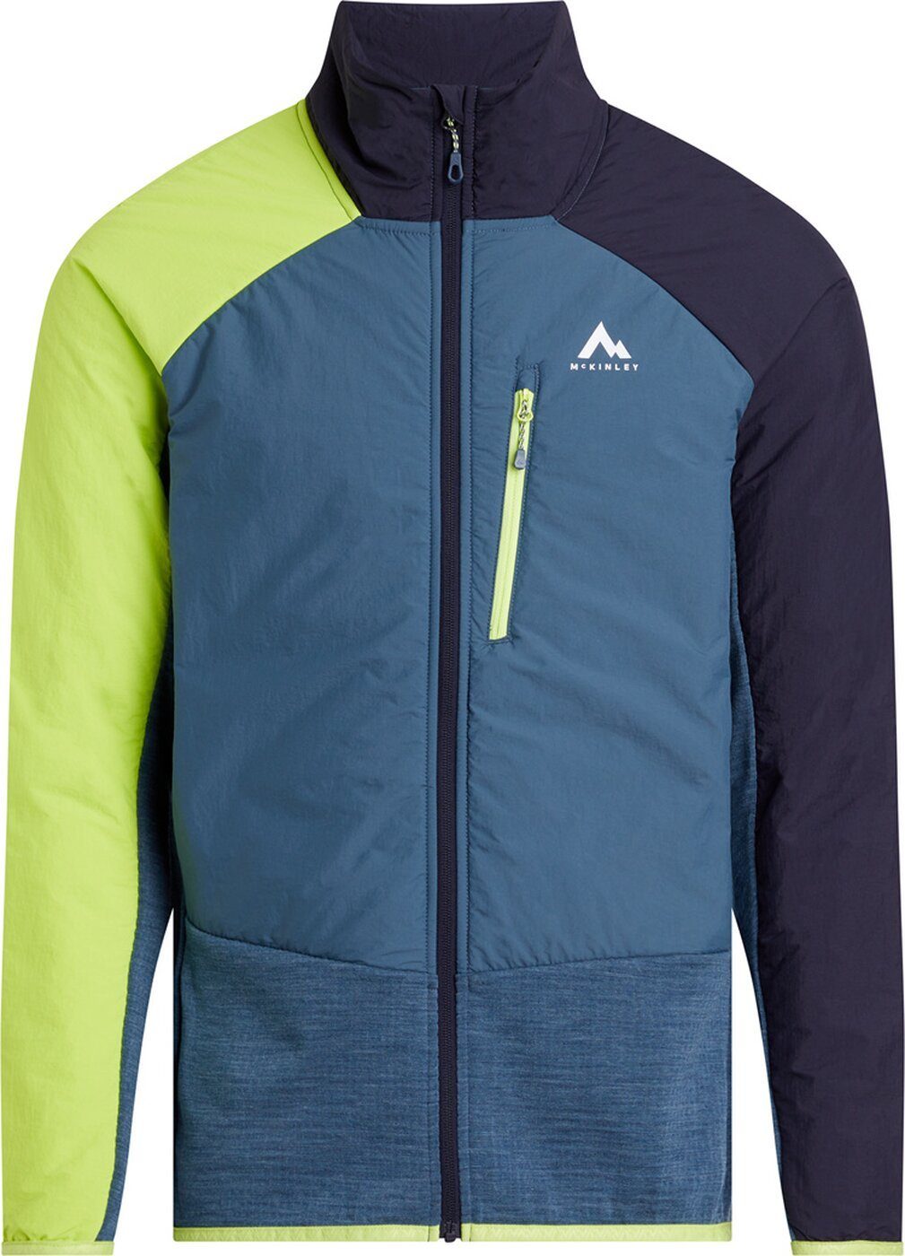 McKINLEY Funktionsjacke He.-Anorak Sekani II HYB FZ M NAVY/NAVY/GREEN LIME