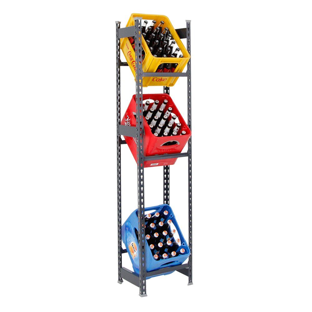 PROREGAL® Standregal Getränkekistenregal BIG CAMEL 180x40x30cm günstig online kaufen