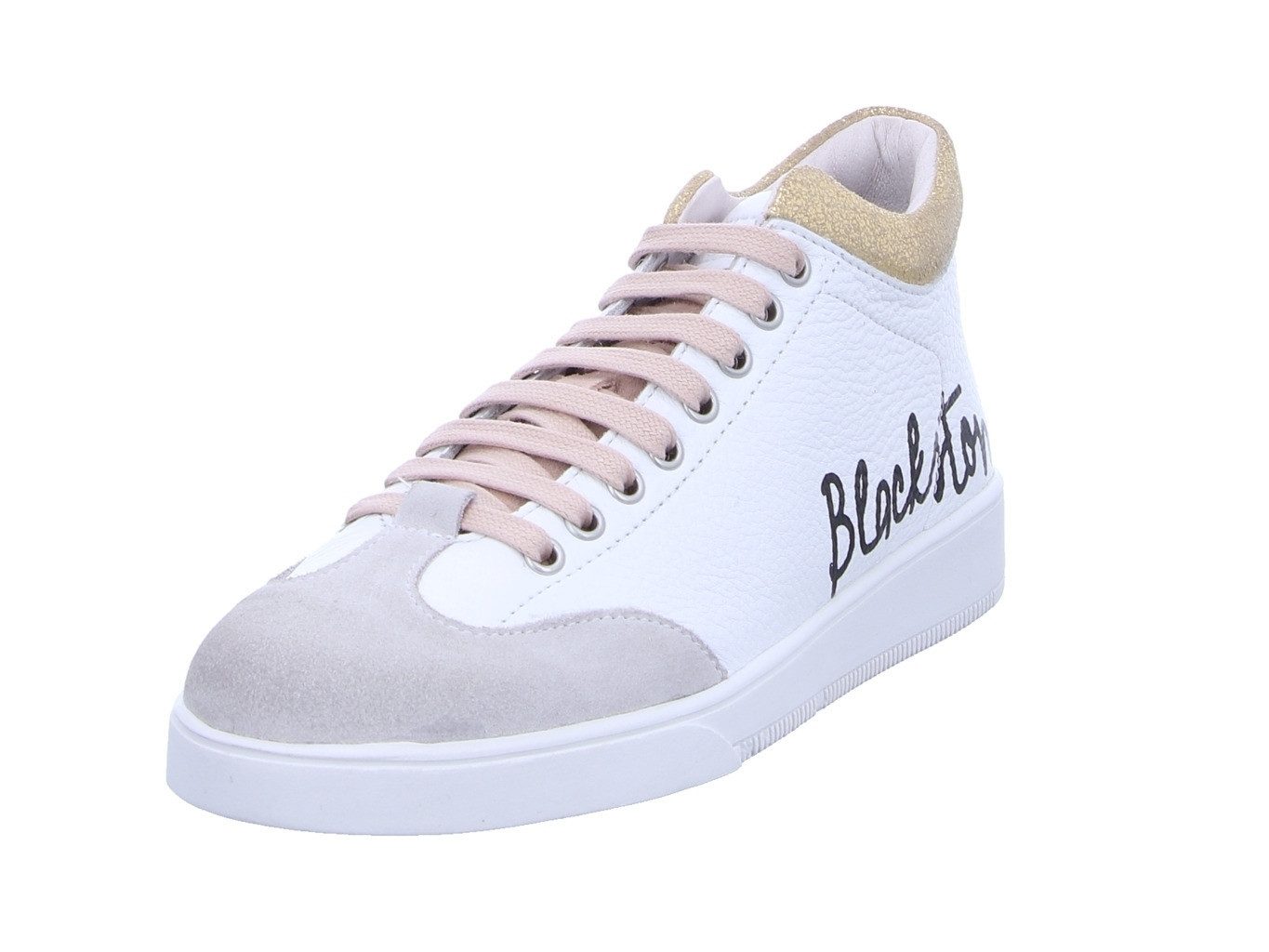 Blackstone D.Halbschuhe weiß kombi Schnürschuh