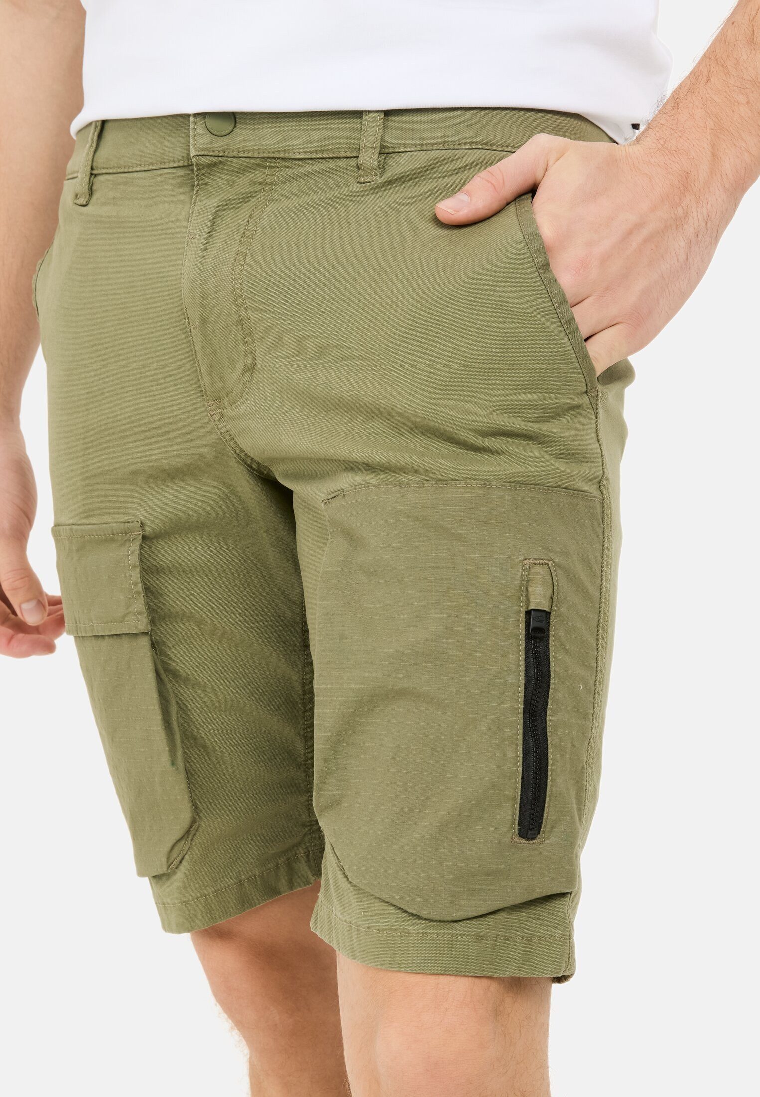 camel active Cargoshorts mit Ripstop-Kontrast