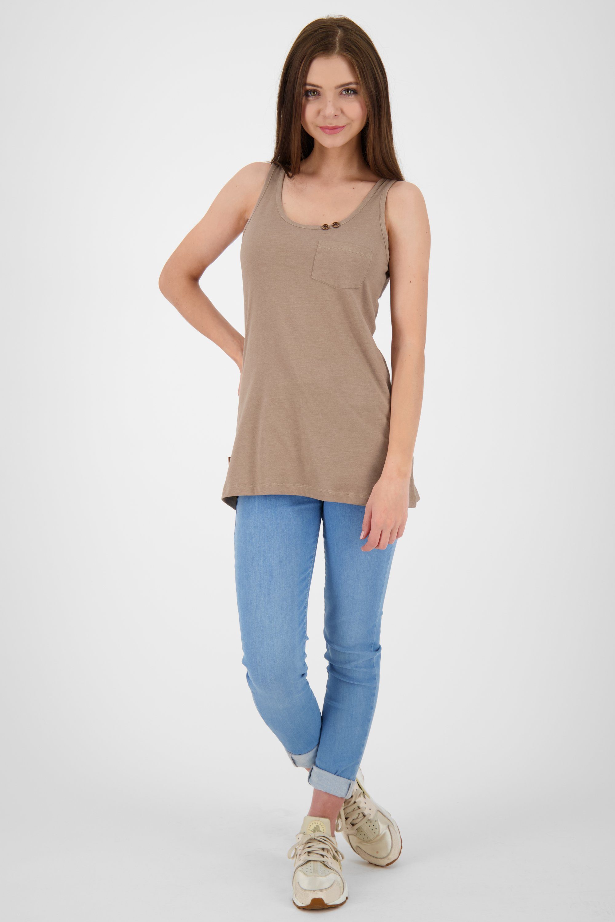 Top Alife Damen & T-Shirt T-Shirt Kickin JennyAK desert