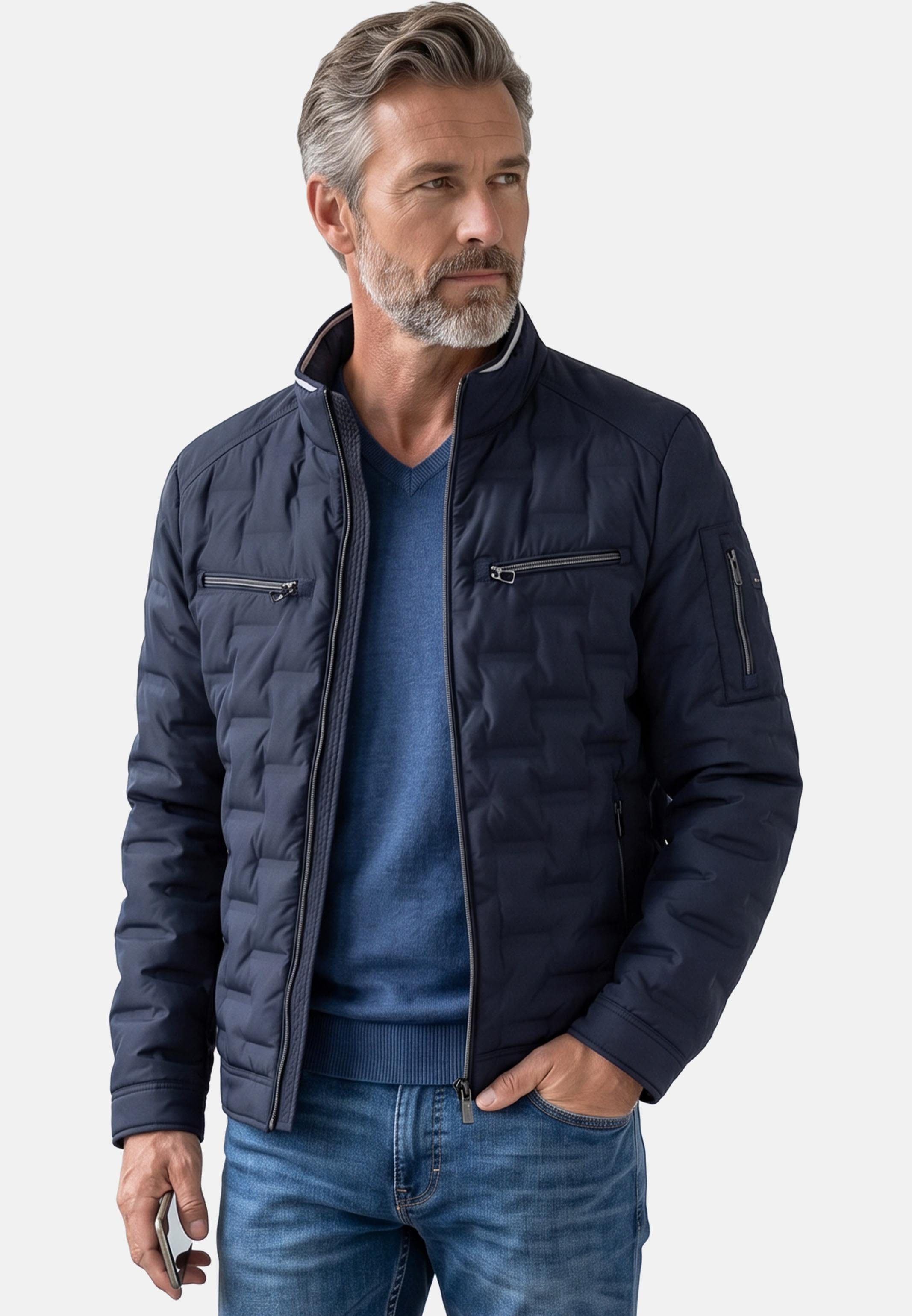 CASAMODA Outdoorjacke Basic (1-St) Outdoor-Jacke - Atmungsaktiv - Wärmendes Futter, Leichtes Material