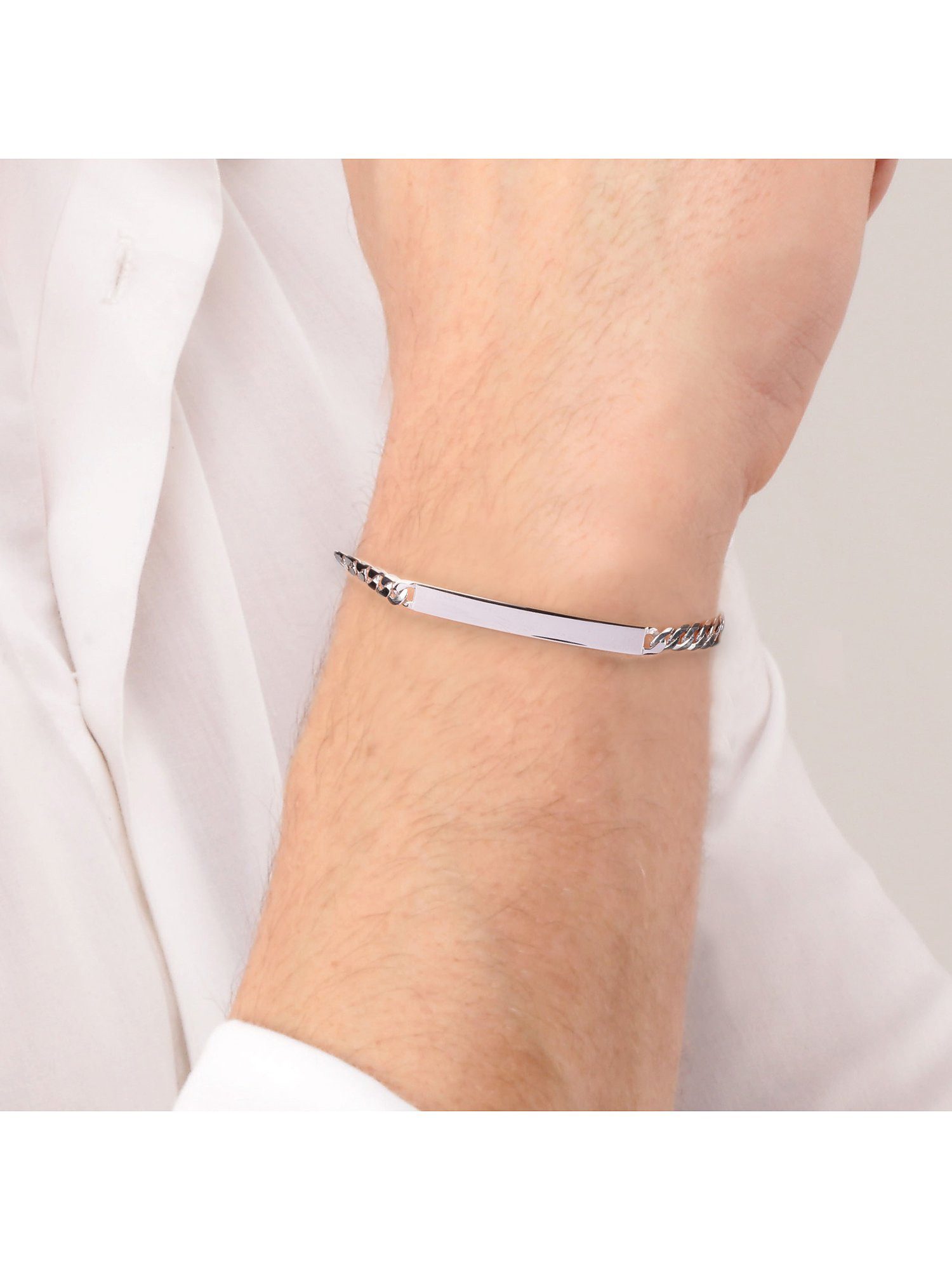 CHRIST Silberarmband CHRIST Herren-Armband 925er Silber, recycelt, Klassisch
