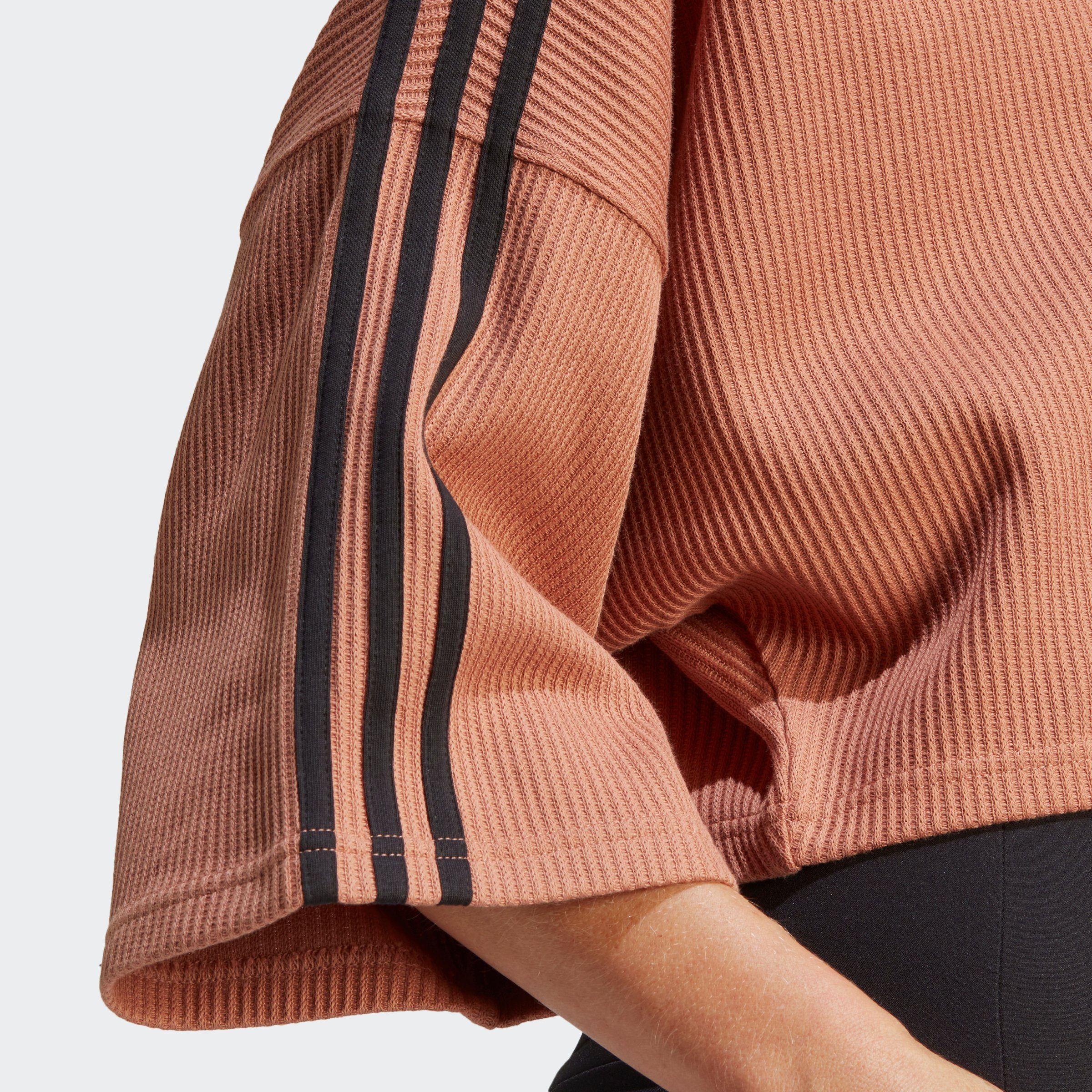 CROP HOODIE adidas Strata Originals Clay Kapuzensweatshirt