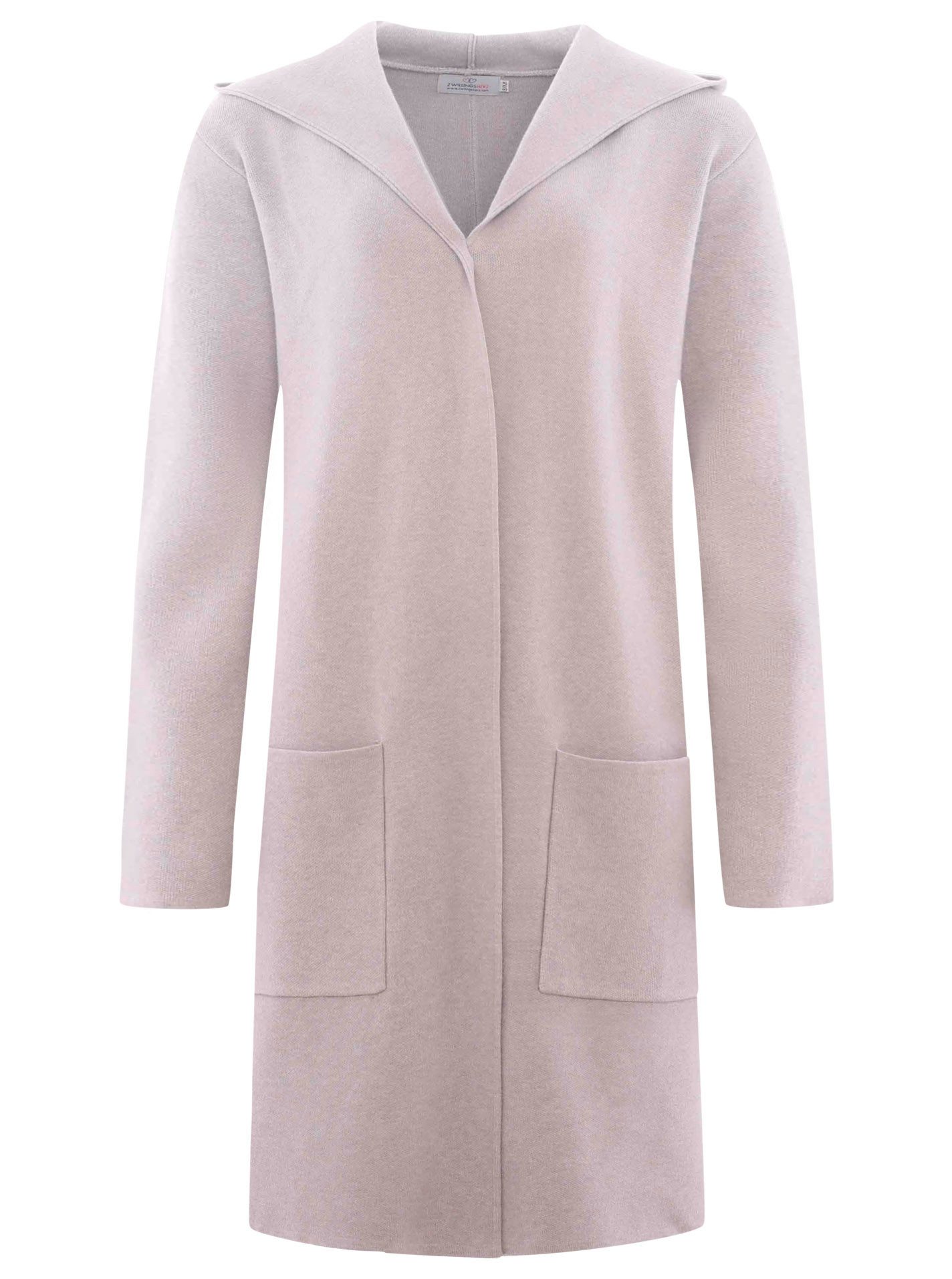 Zwillingsherz Strickjacke "Janina" Kapuze, Taschen, Langarm, günstig online kaufen