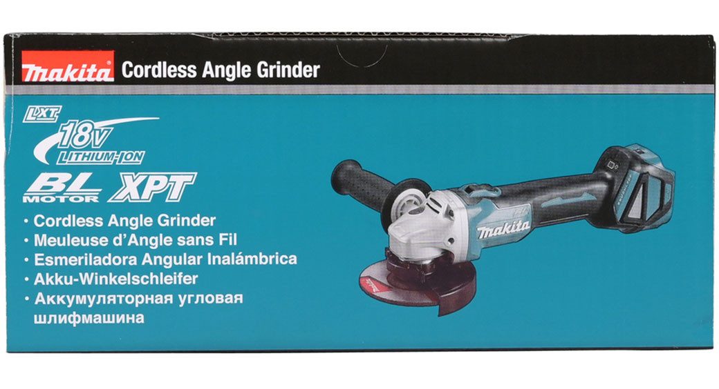 Makita Akku-Winkelschleifer DGA511Z, max. 8500 U/min, ohne Akku und Ladegerät