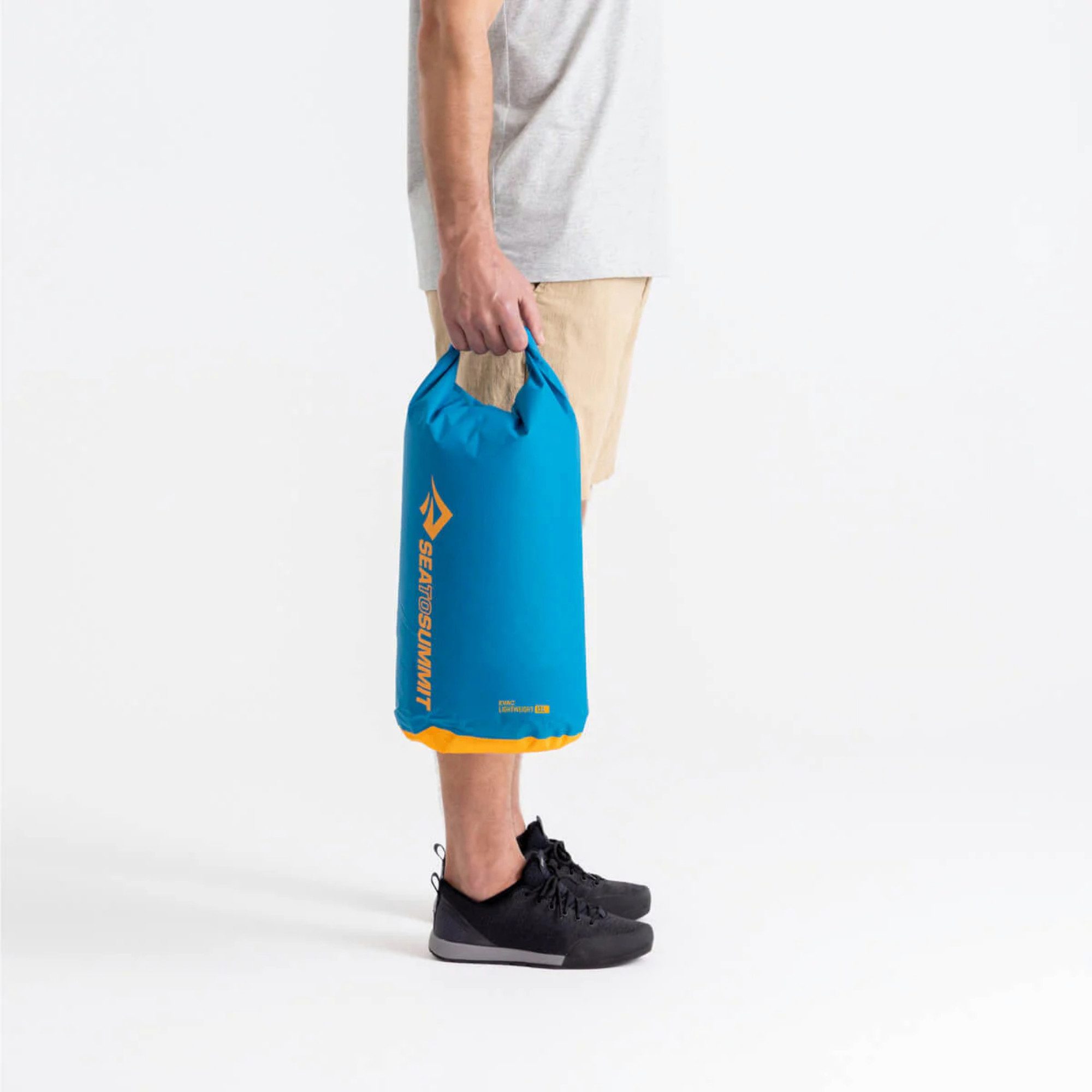 sea to summit Packsack Evac Lightweight 13L Dry Bag - TurkishTile Blue