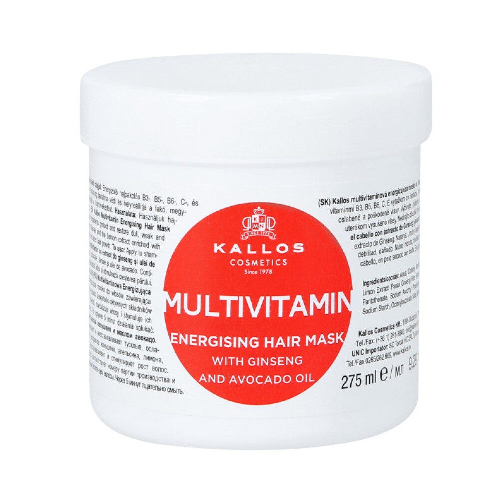 Kallos Cosmetics Haarmaske Kallos Kjmn Multivitaminmaske