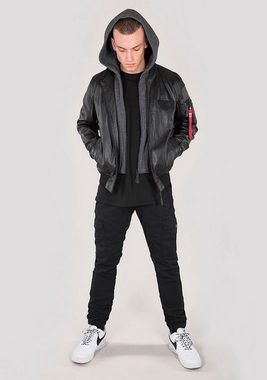 Alpha Industries Kurzjacke Ma-1 D-Tec Leather Lw