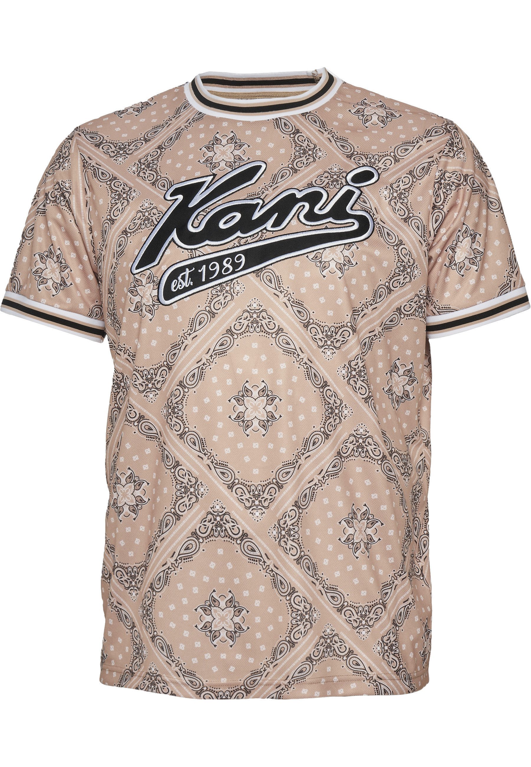 T-Shirt Karl Kani Herren KM232-008-2 KK Varsity Paisley Mesh Tee