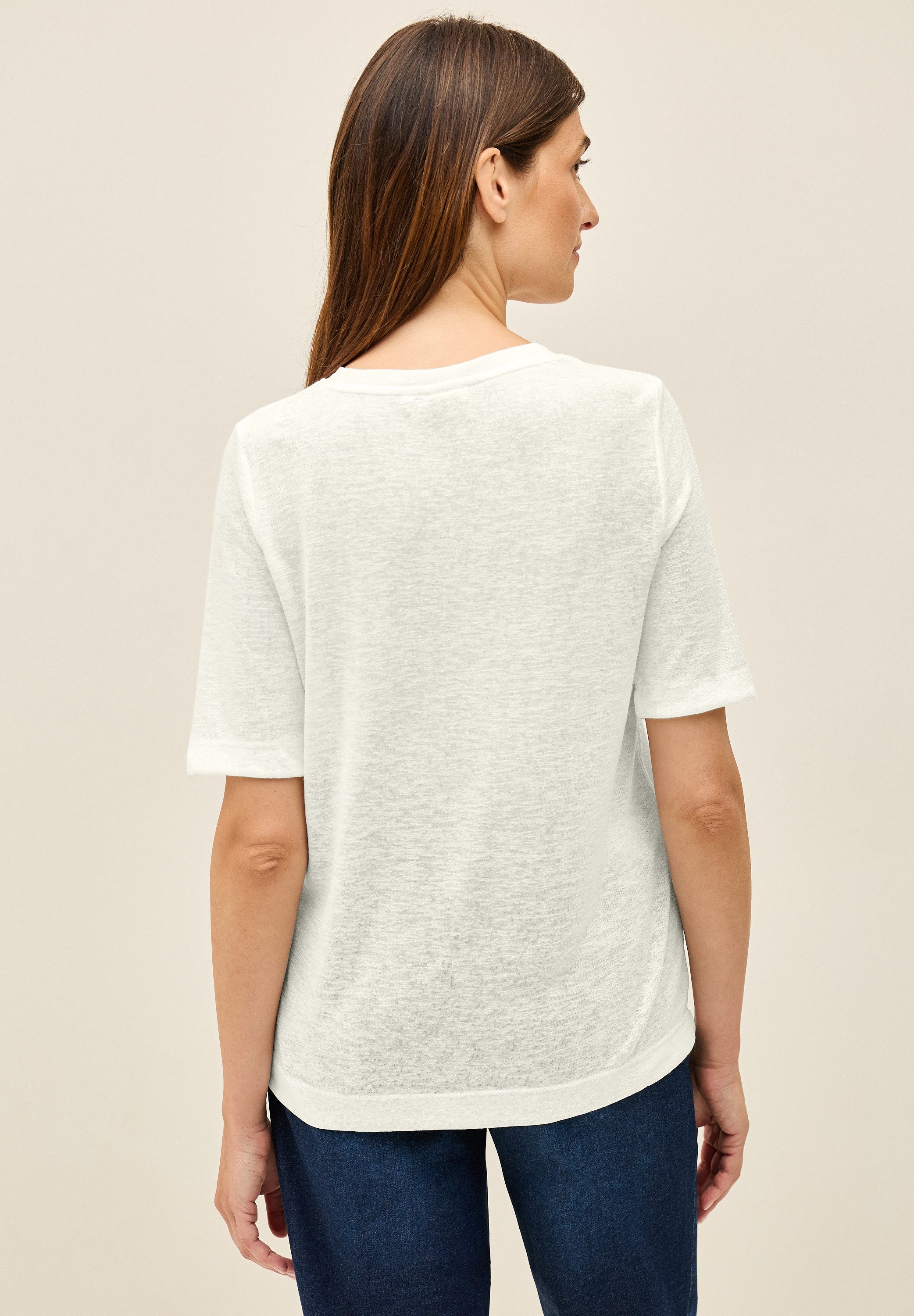 CECIL T-Shirt mit tonalem Print günstig online kaufen
