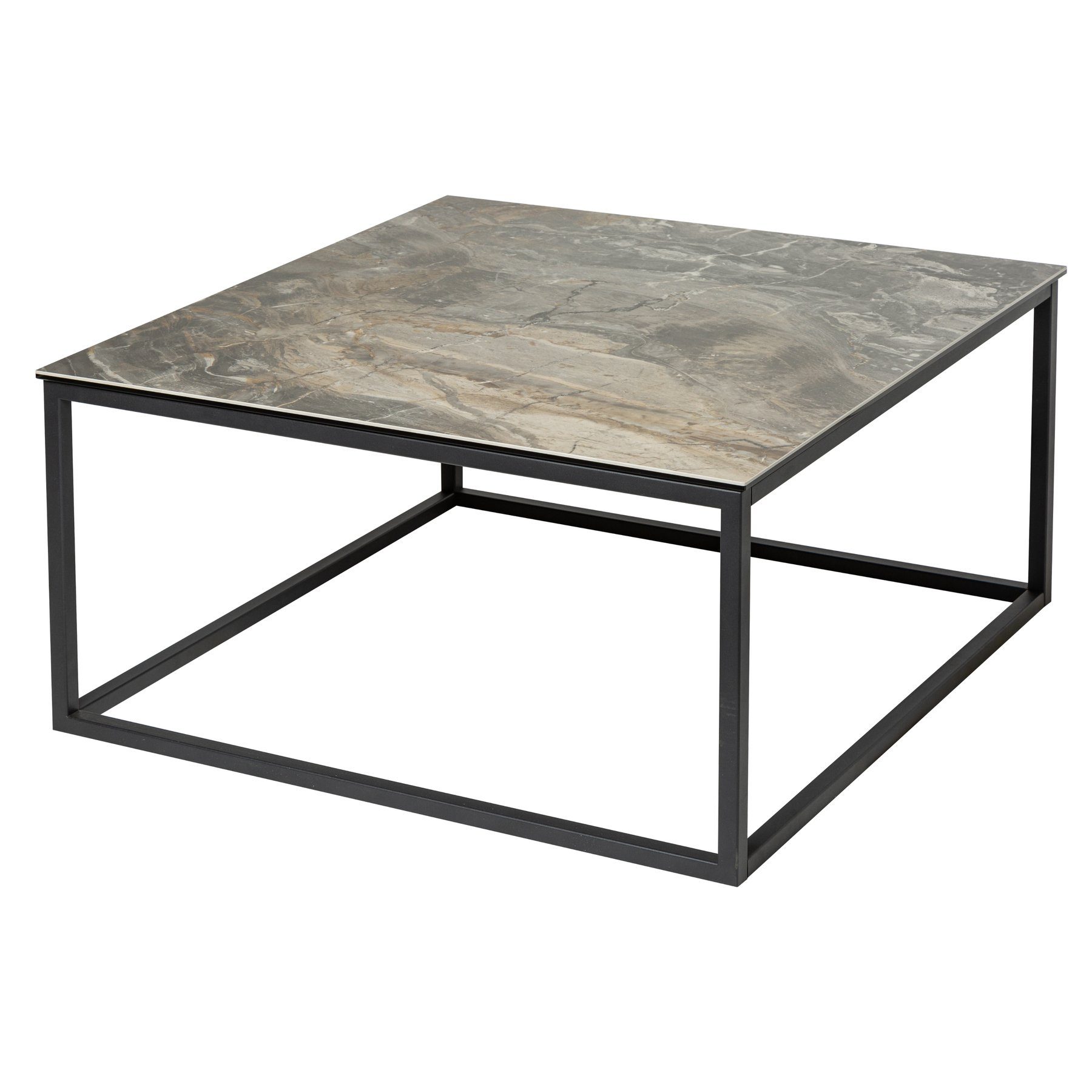 riess-ambiente Couchtisch SYMBIOSE 75cm taupe / schwarz (Einzelartikel, 1-S günstig online kaufen