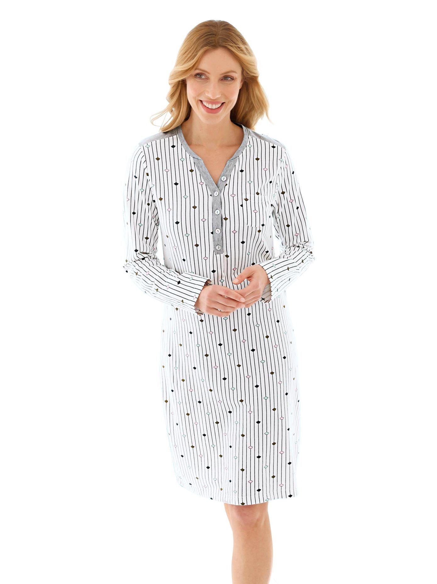 Pastunette Nachthemd »Nachthemd«, Baumwoll-Qualität online kaufen | OTTO
