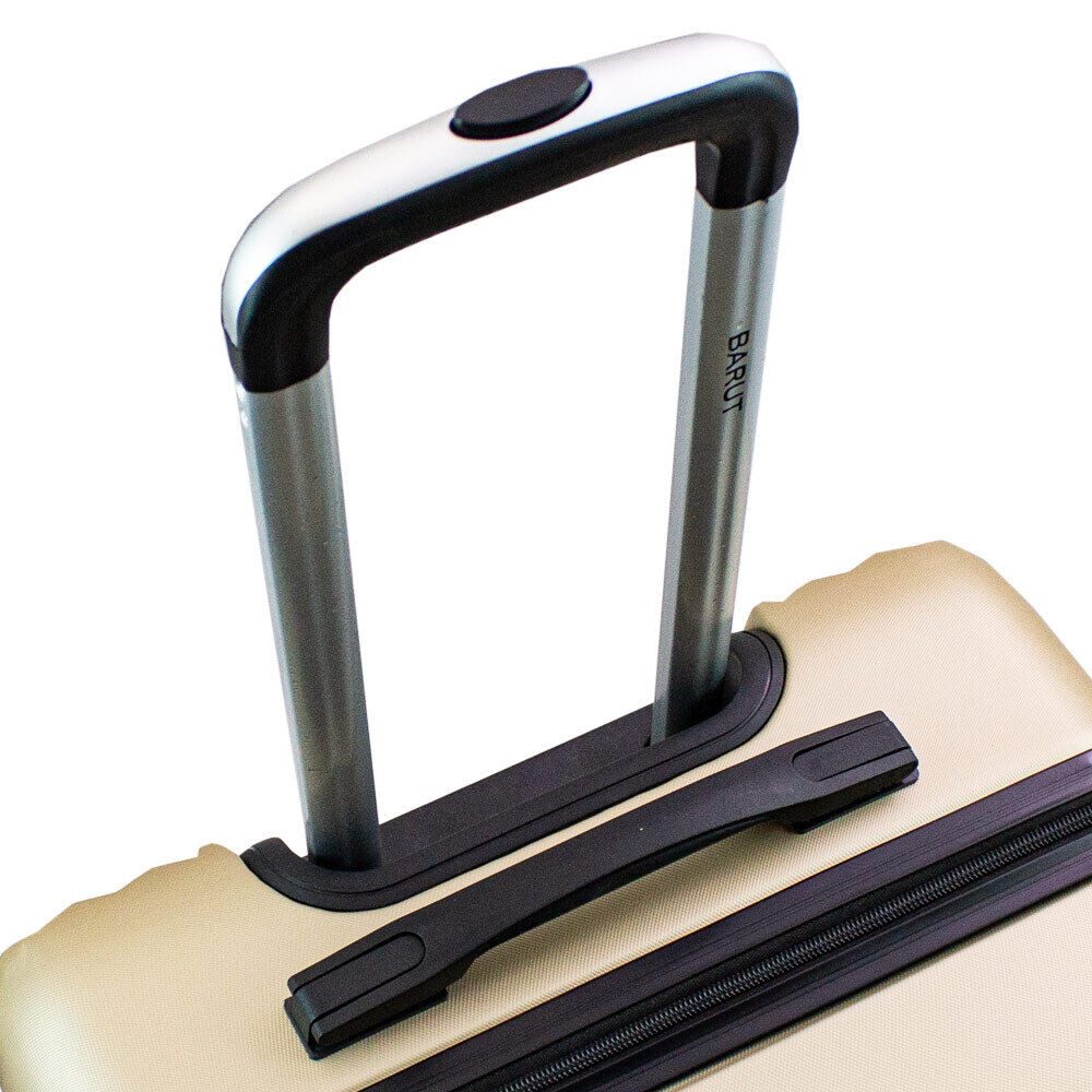 Barut Handgepäck-Trolley Barut Reisekoffer M Modell General Champagner, 4 Rollen – Bild 3 von 5