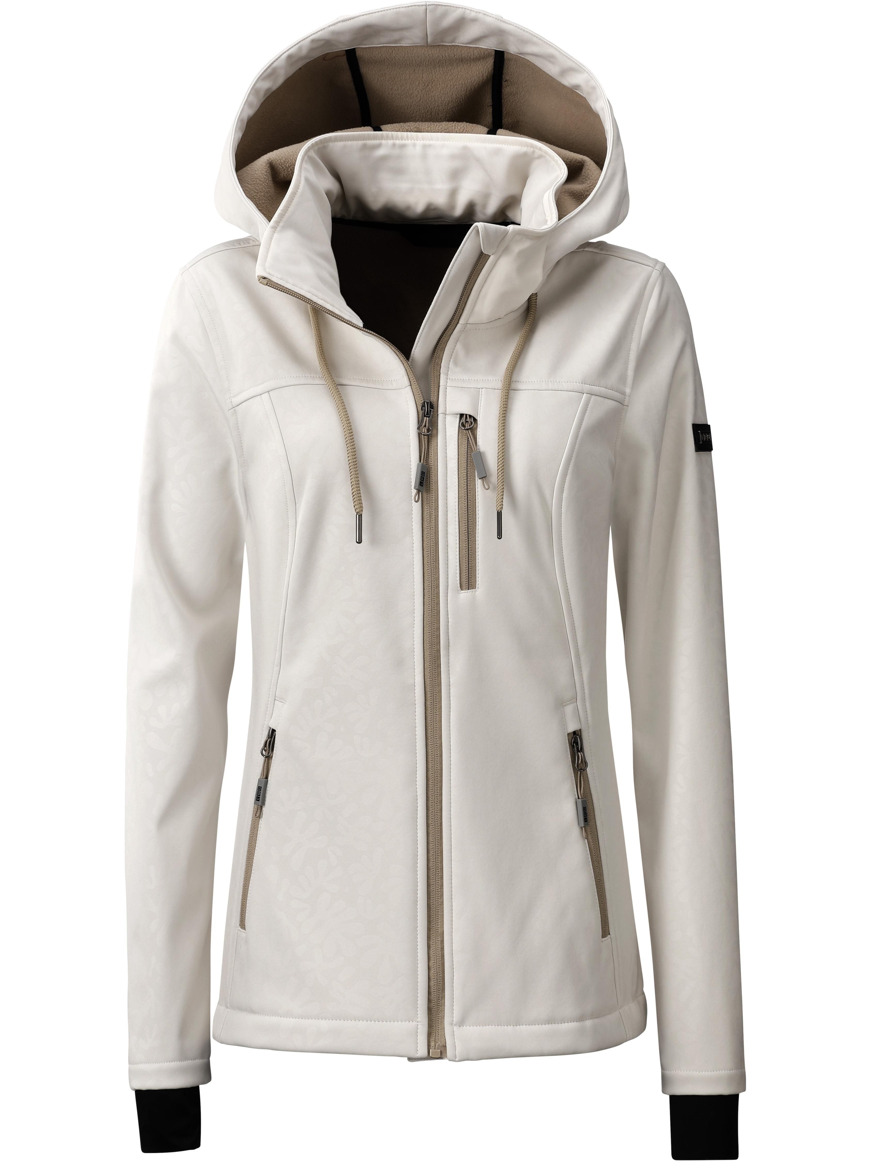 LPO Softshelljacke Softshelljacke Janice Übergangsjacke Allover-Print
