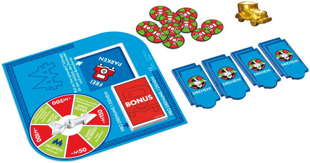 Hasbro Spiel Monopoly Ergänzung: Frei Parken Jackpot, Familienspiel
