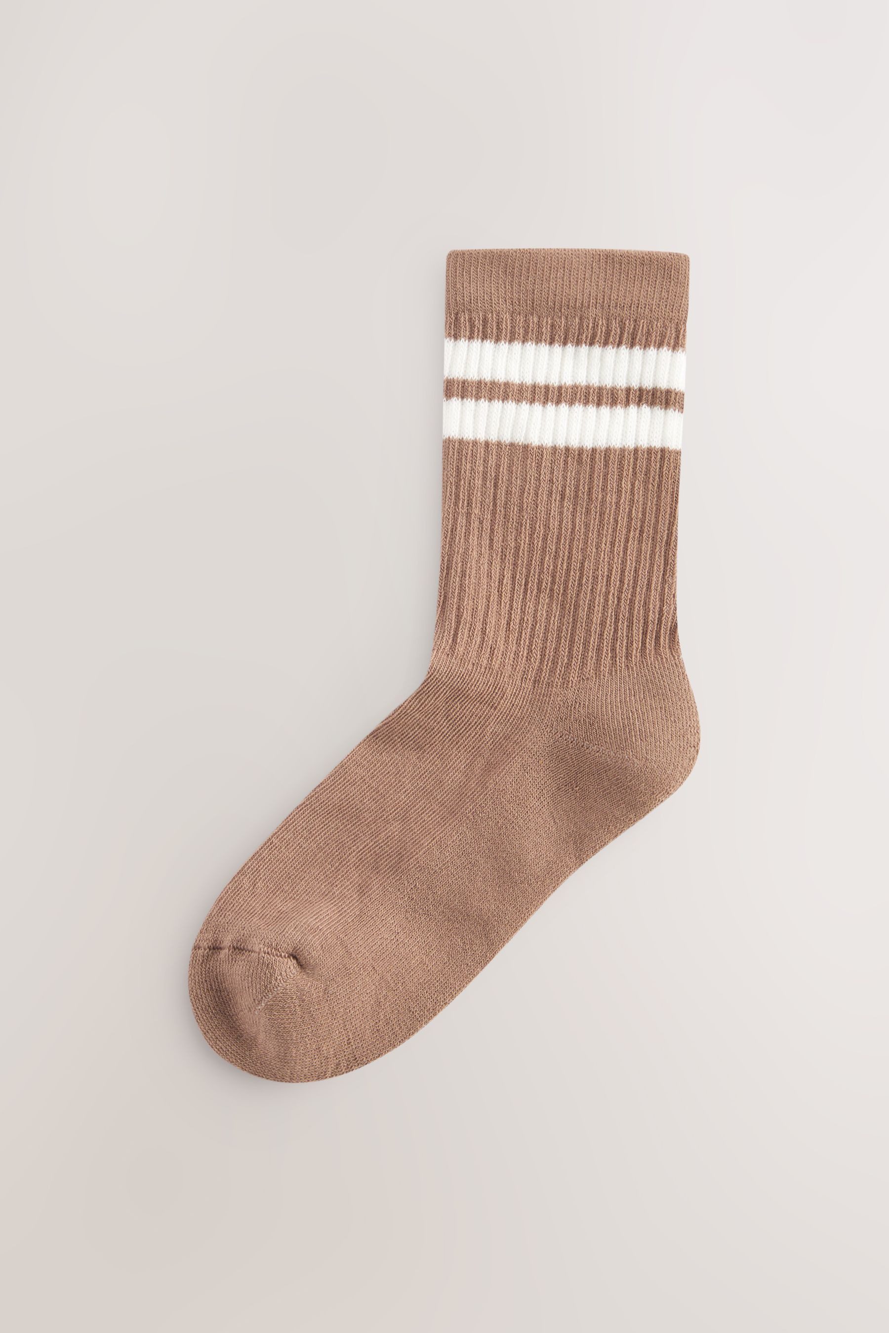 Next Kurzsocken Gerippte Sportsocken im 5er-Pack mit Fußbett (5-Paar) – Bild 4 von 5