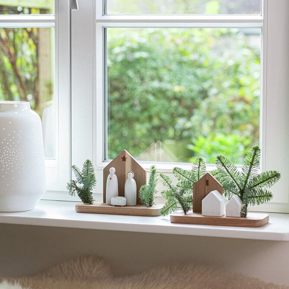 Räder Dekofigur Design Weihnachtslandschaft Häuser (22x10x11,5cm) günstig online kaufen