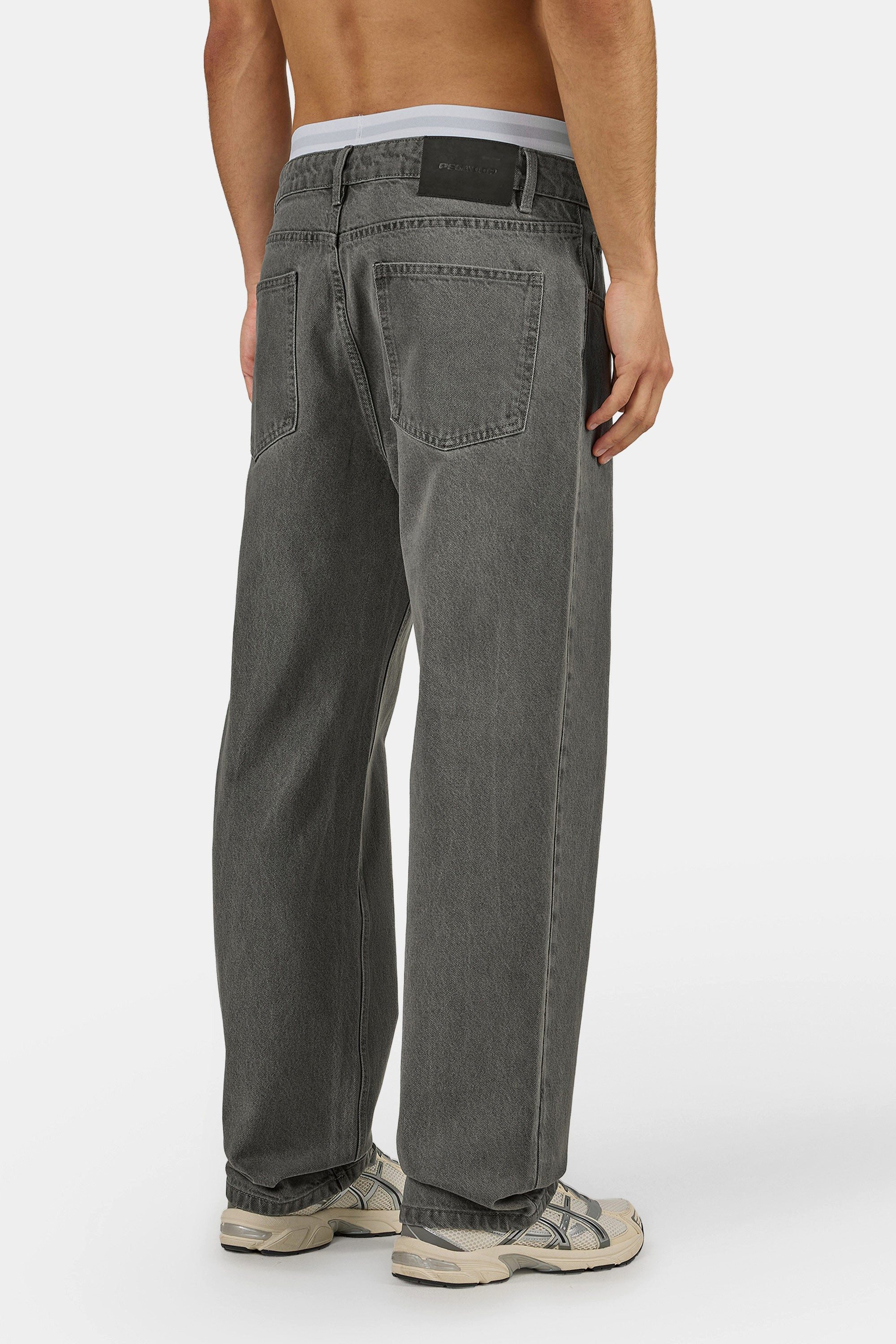 PEGADOR Loose-fit-Jeans Baltra Baggy Jeans Baumwolle, loose fit