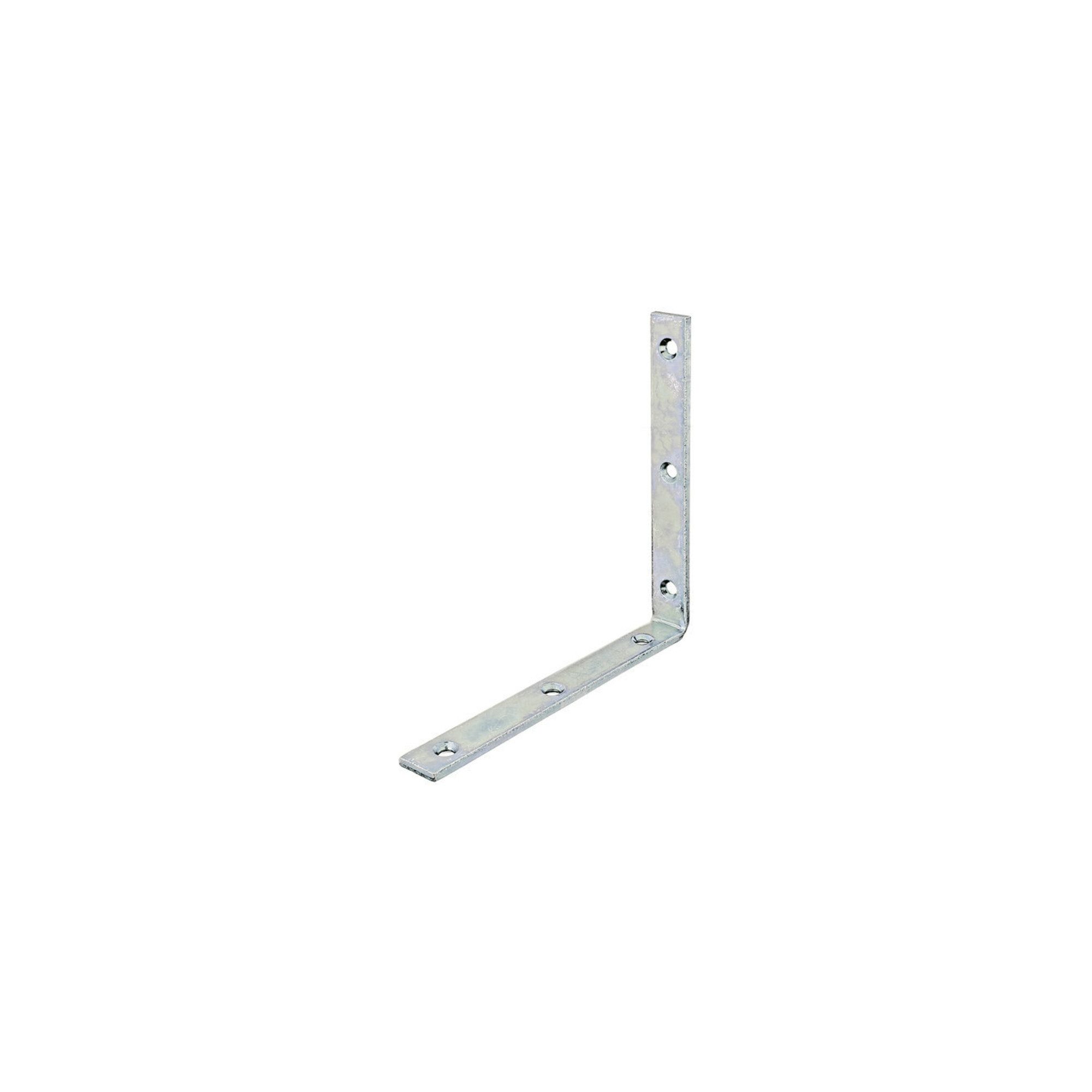 Alberts Parka GAH Alberts Balkenwinkel 160x160x20x5mm Stahl roh, gelb galvanisch ver