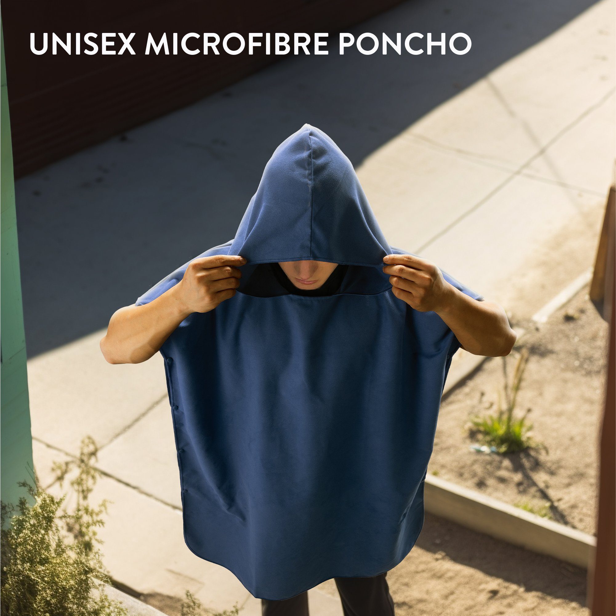 JEMIDI Bademantel Badeponcho Unisex - Surf günstig online kaufen