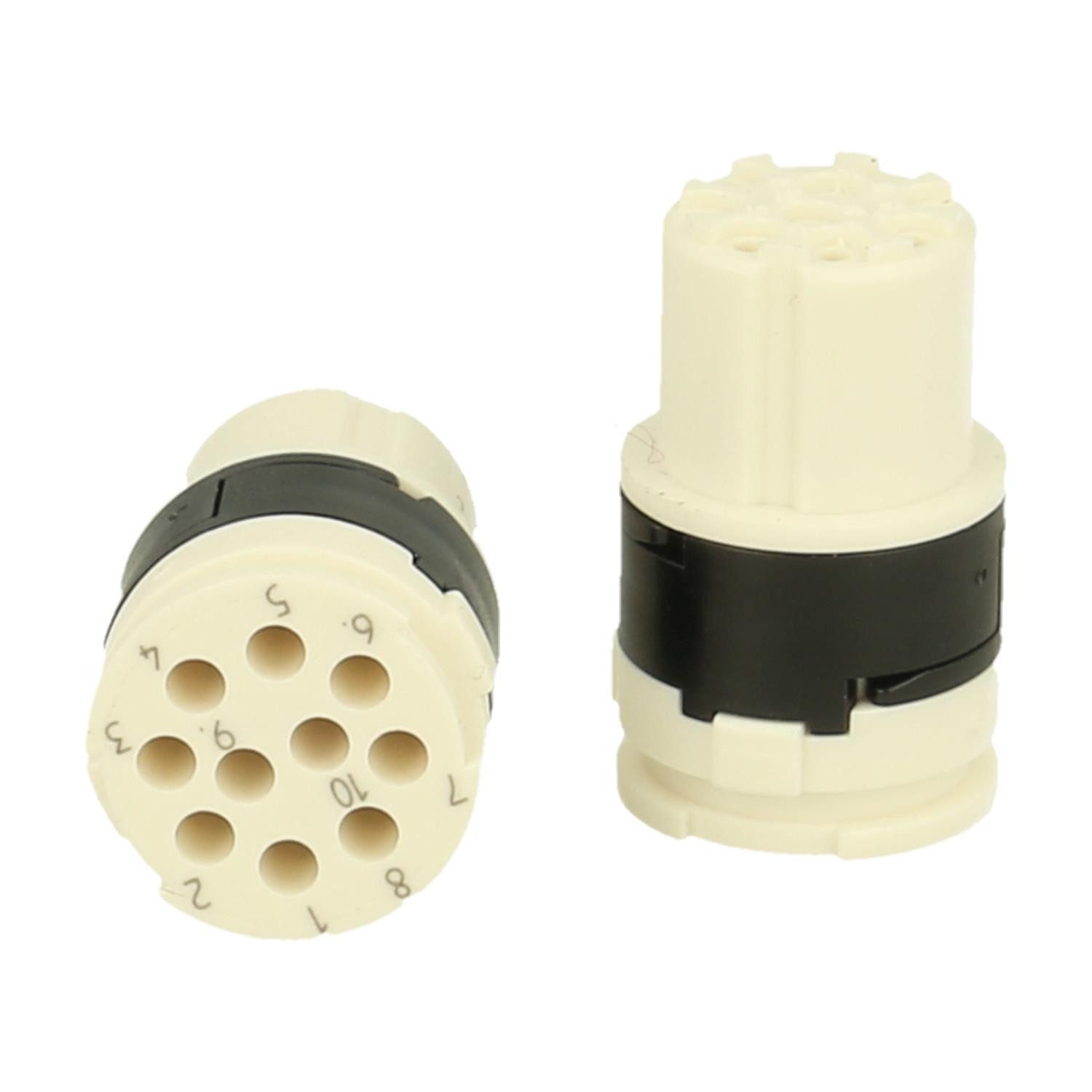 Hummel AG Rundstecker Titel:M16 Crimp-Kontakteinsatz Buchse Crimpanschluss, Polzahl 10-poli
