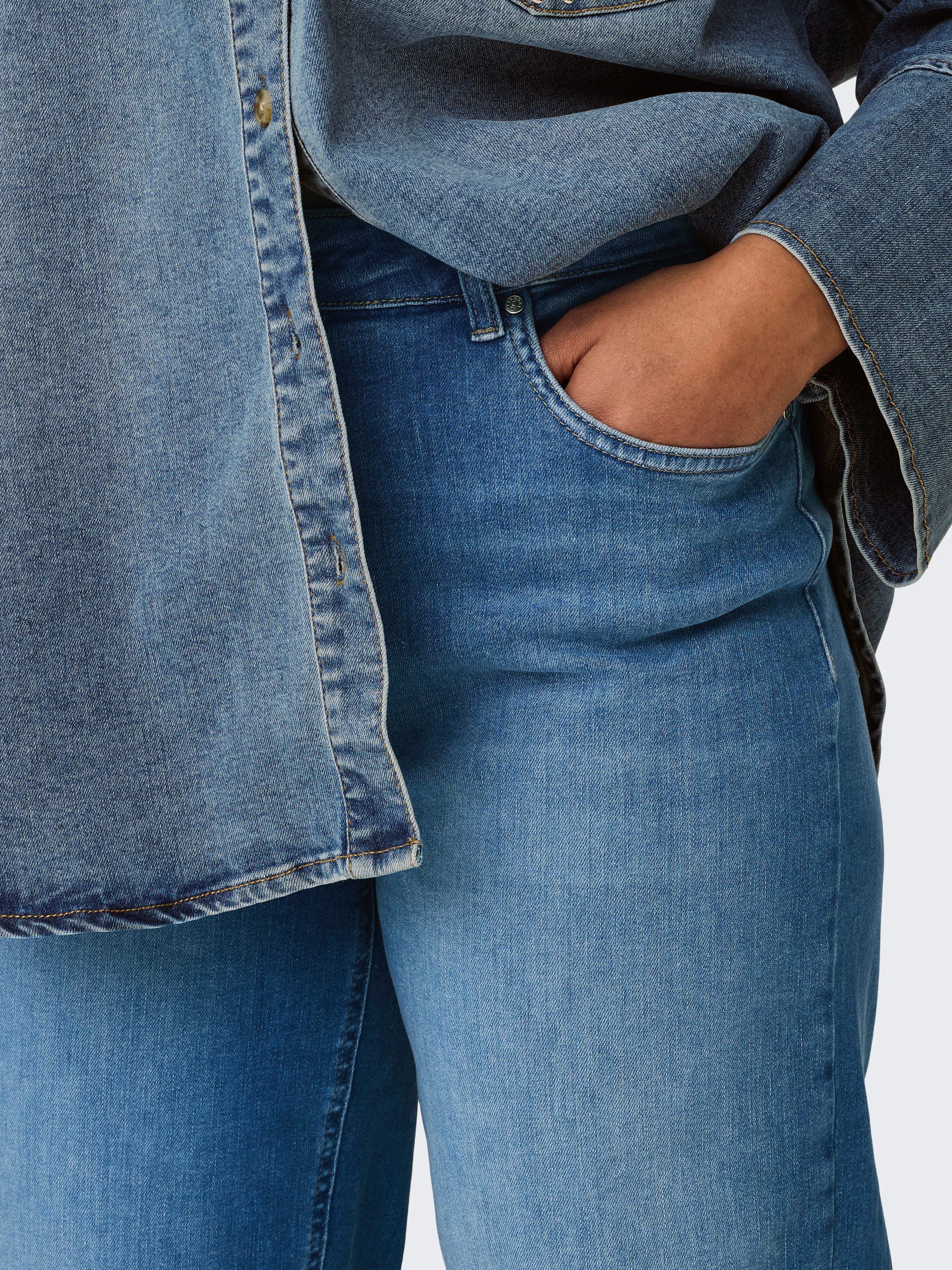 ONLY CARMAKOMA High-waist-Jeans CARWILLY HW WIDE günstig online kaufen