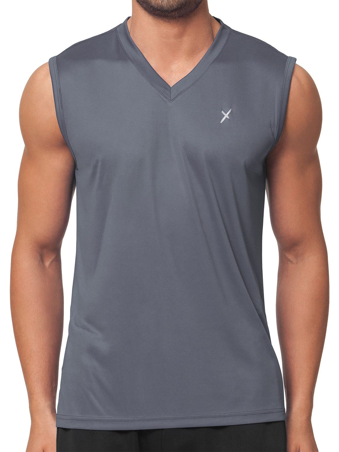 CFLEX Trainingsshirt Herren Sport Shirt Fitness Muscle-Shirt
