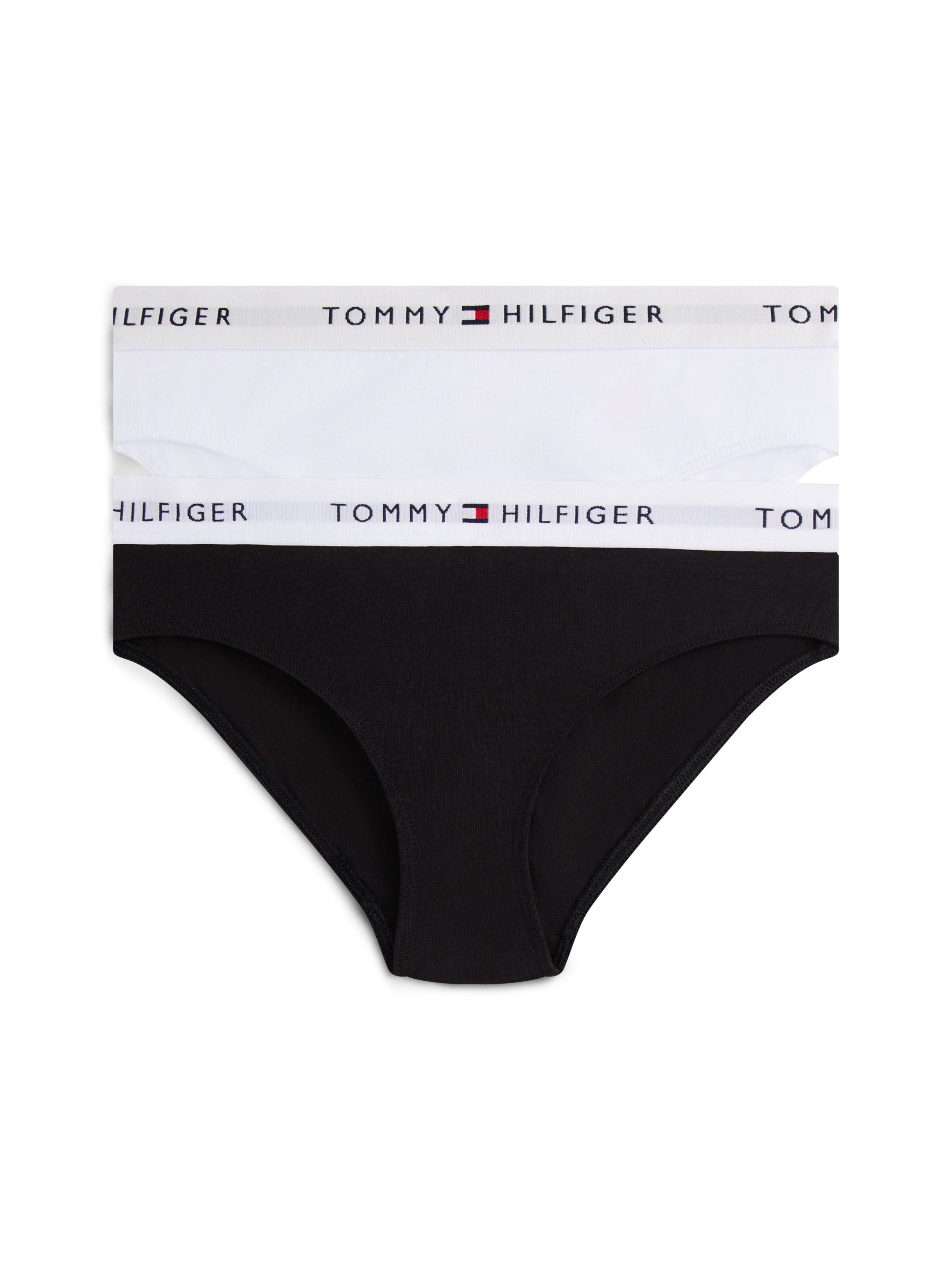 Tommy Hilfiger Underwear Bikinislip 2 PK BIKINI mit elastischem Bund im 2er-Pack (Packung, 2-St., 2er-Pack) unifarben, casual, körpernah, Baumwollmix – Bild 5 von 5
